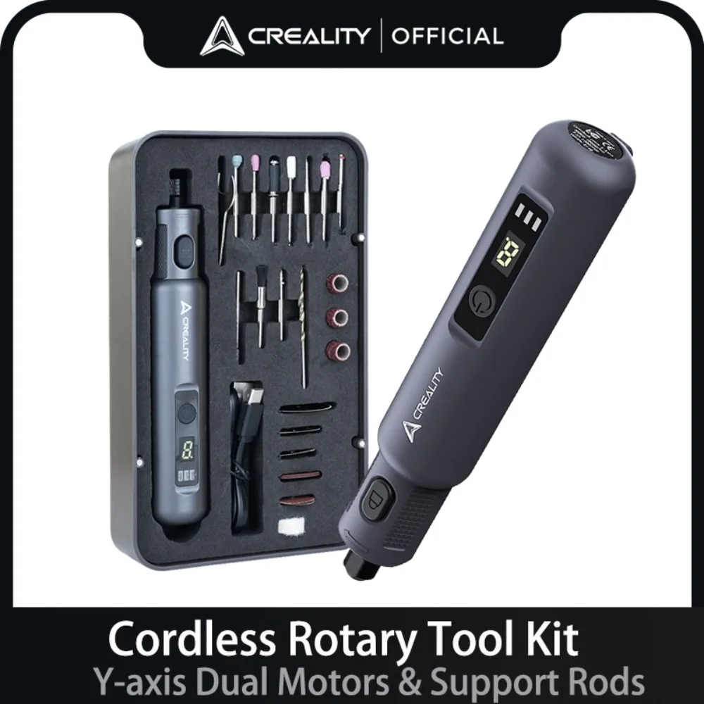 Cordless Rotary Tool Kit Accessories - Kit Alat Putar Tanpa Kabel Creality