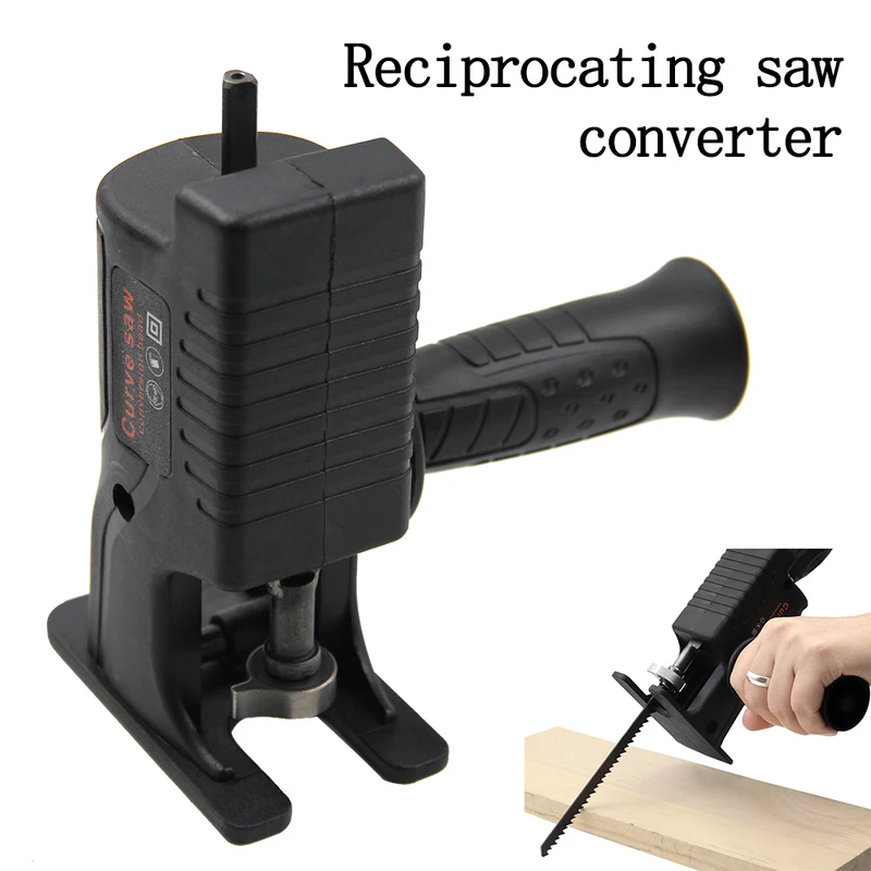 Reciprocating Saw Attachment Drill - Bor listrik genggam, untuk gergaji bolak-balik,