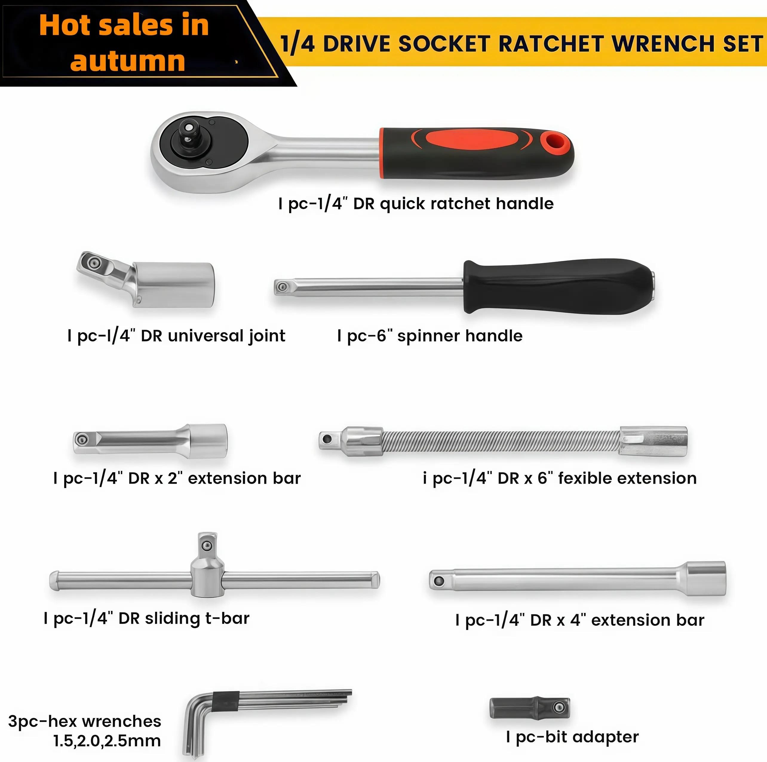 Set Kunci Soket Metrik 46 Buah - Hardware ulasan dan harga