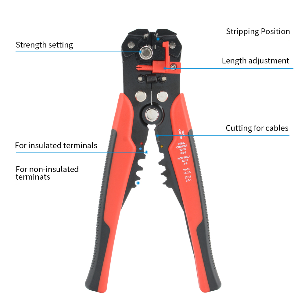 Tang Pengupas Kabel Multifungs - Automatic Wire Stripper Cutter ulasan dan harga