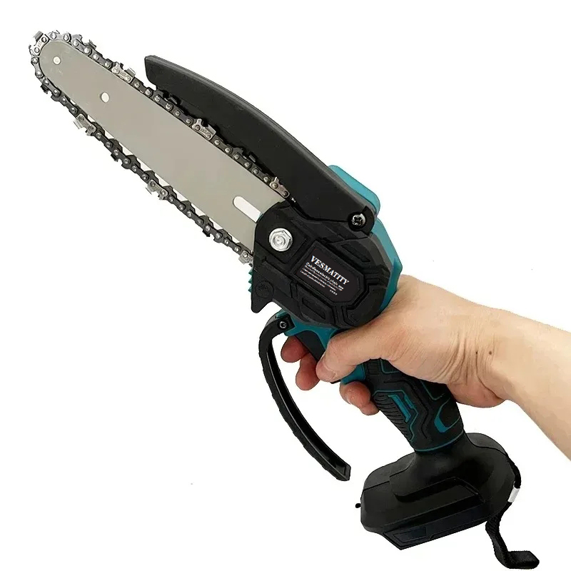 VESMATITY Gergaji Rantai Elekt - Mini Electric Chainsaw 6 Inch ulasan dan harga