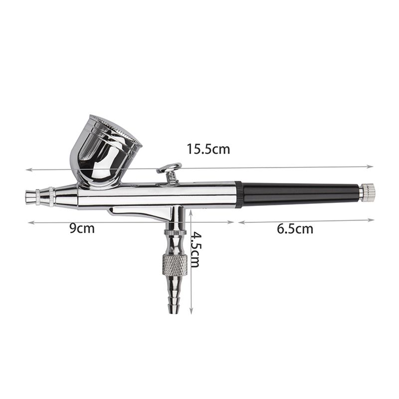Gravity Set cat semprot kuku M - Airbrush Kit With Mini Compressor ulasan dan harga