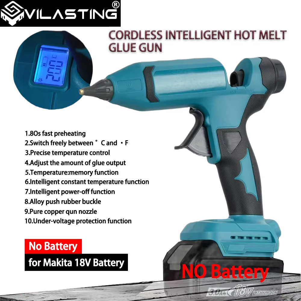 Pistol Lem Panas Elektrik VILA - Hot Melt Glue Gun Cordless ulasan dan harga
